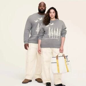 Woolrich x Target Adult Scenic Pullover Gray Sweater Size 2x NWT